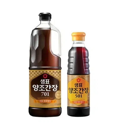 무료배송-샘표 양조간장701 1.7L + 양조간장501 500ml